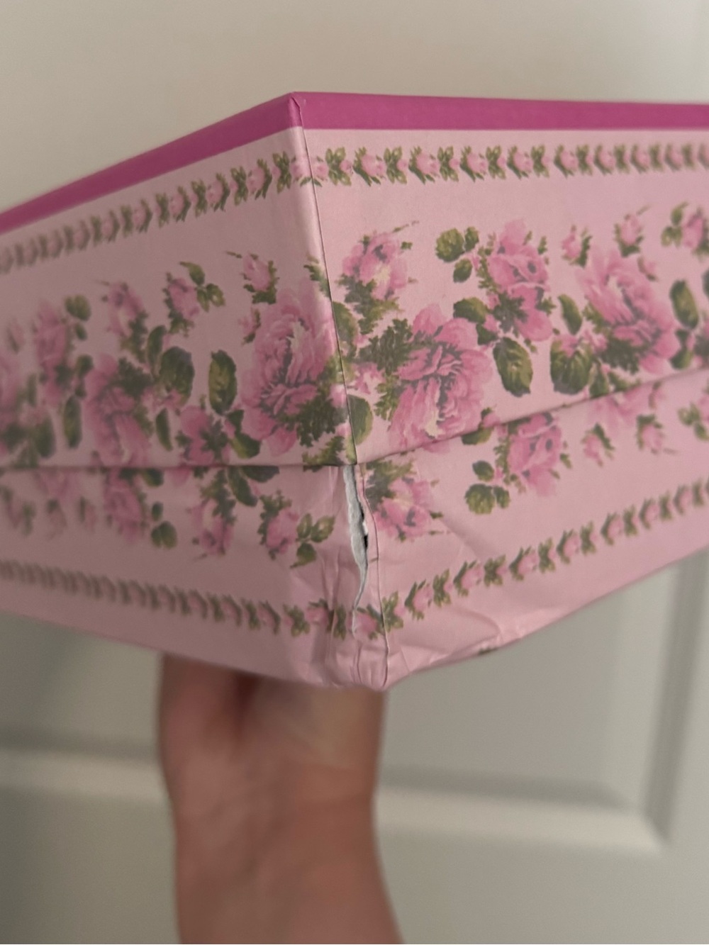 Larroude Pink Floral Platform Slide Heels - Picture 11 of 11